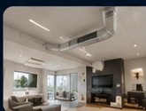 Ducted air conditioning installation